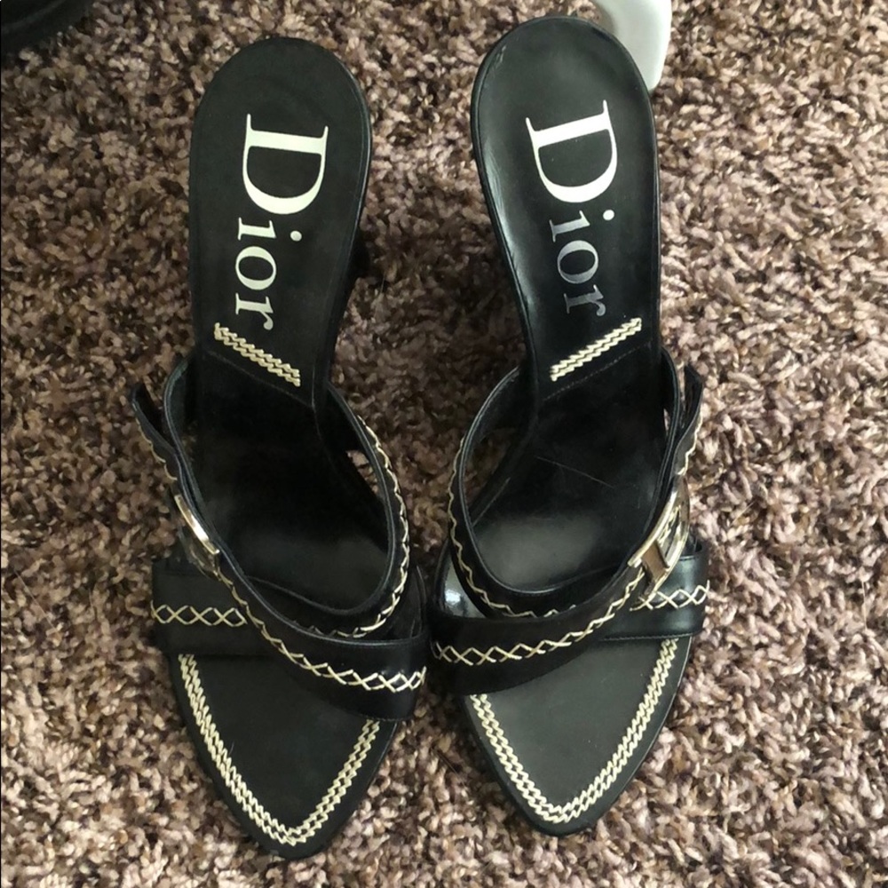 Dior Wedge Sandals